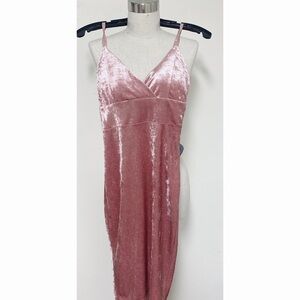 PINK Velvet Bodycon